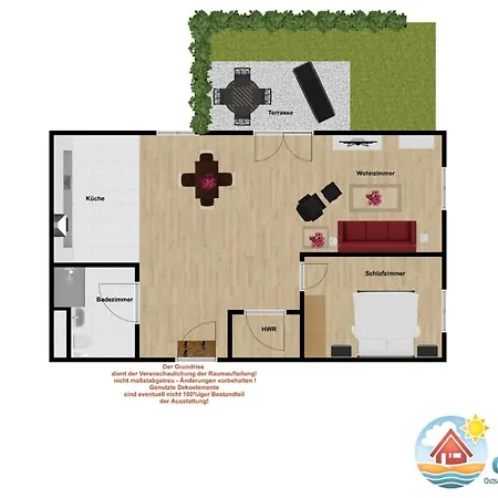 Hs Am Weidengrund Whg 4 Apartman